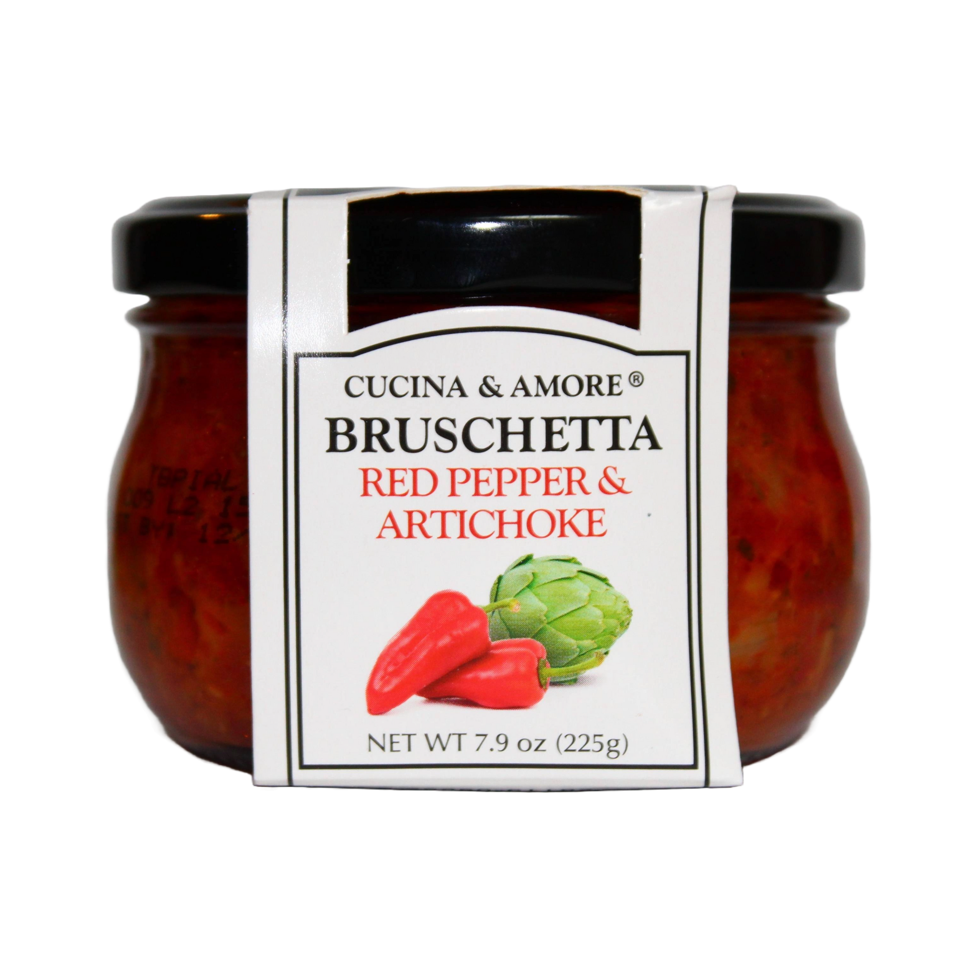 Cucina & Amore - Red Pepper & Artichoke Bruschetta - NoCo Gift Co