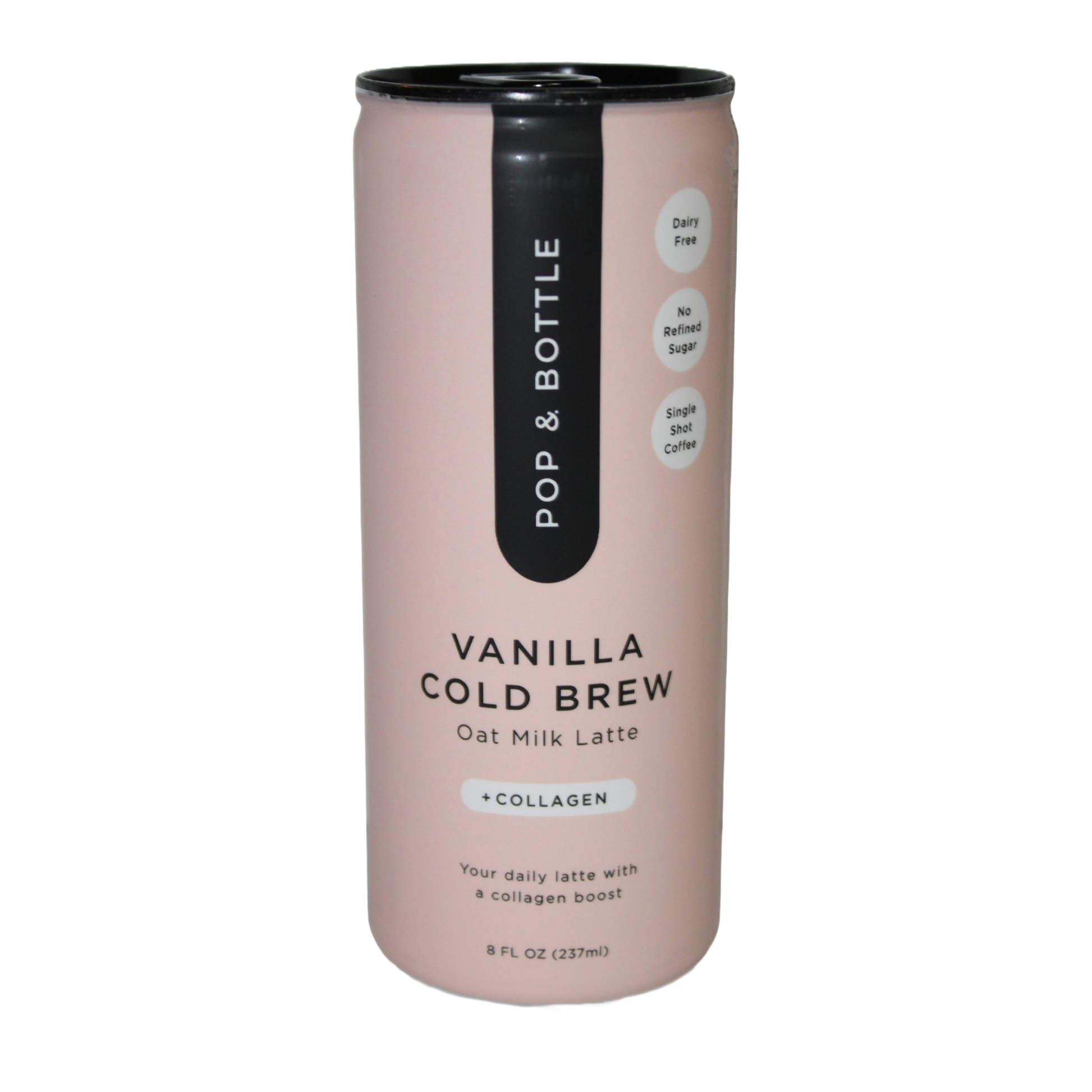 Pop & Bottle - Vanilla Oat Milk Latte with Collagen - NoCo Gift Co